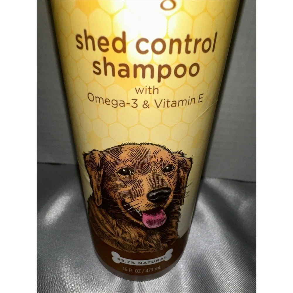 Burt'S Bees for Pets Shed Control Shampoo for Dogs with Omega-3 and Vitamin E, 9
